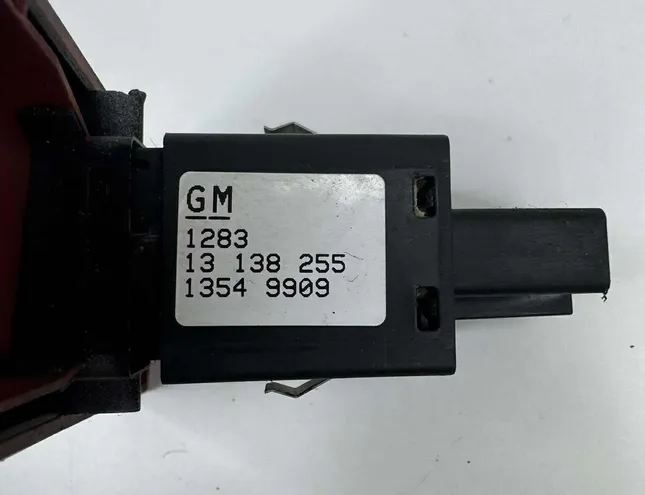 OPEL Signum C (2003-2008) Bouton de danger 13138255 33361662