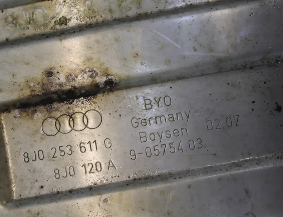 AUDI TT 8J (2006-2014) Échappement 8J0253611G 34496667