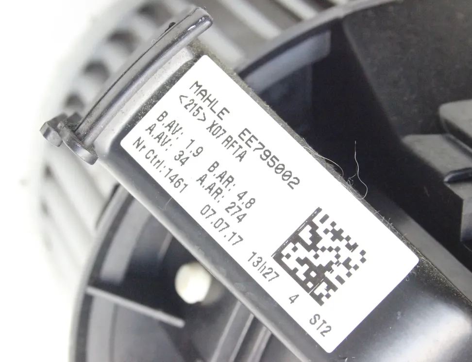 SMART Forfour 2 generation (2015-2023) Ventilateur de chauffage EE795002 27967894