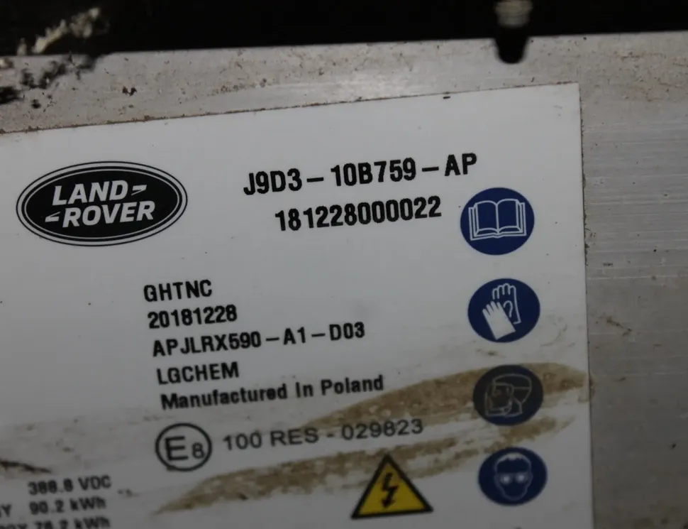 JAGUAR I-Pace 1 generation (2018-2023) Batterie J9D3-10C800-AF,90.2kWh,J9D3-10B759-AP 31689688