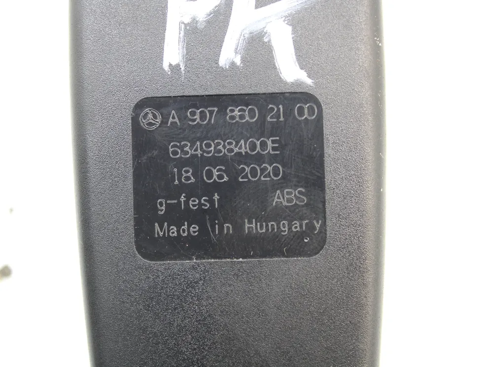 MERCEDES-BENZ Sprinter 3 generation (907/910) (2019-2024) Boucle de siège avant gauche A9078602100 35111672