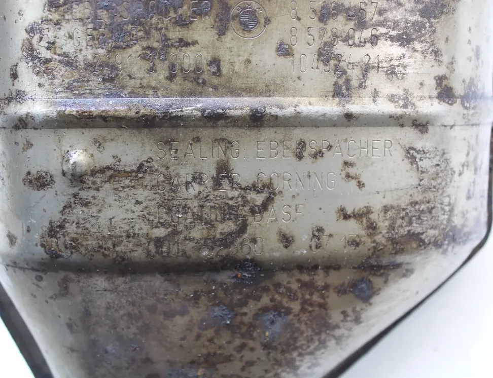 BMW 7 Series F01/F02 (2008-2015) Réservoir d'échappement 8518457 34496084