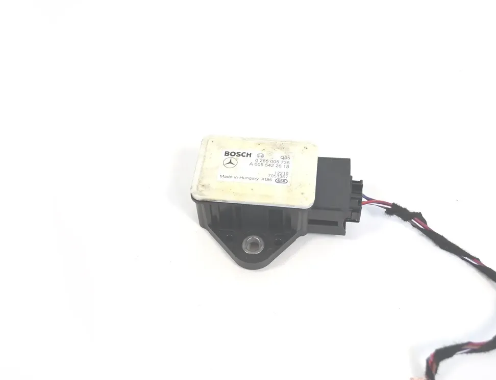 MERCEDES-BENZ E-Class W212/S212/C207/A207 (2009-2016) Capteur d'accélération 0265005735,A0055422618 3909883