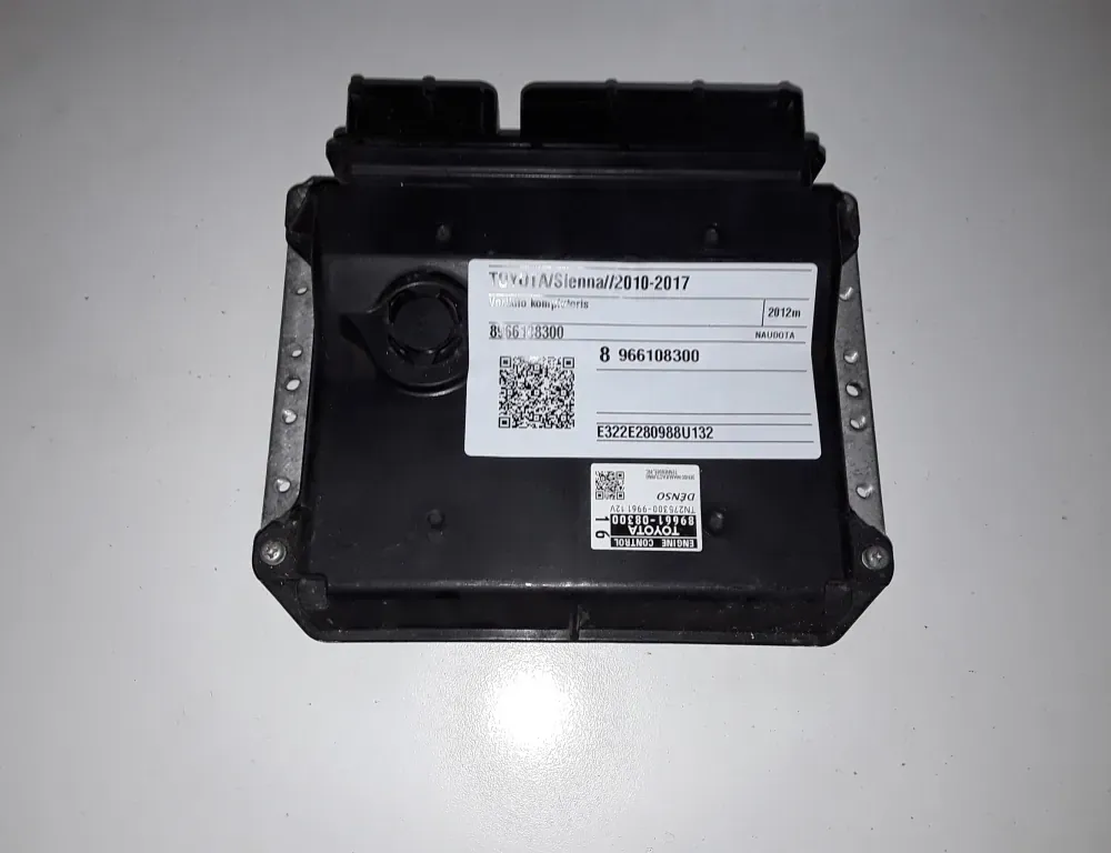 TOYOTA Sienna 3 generation (2010-2020) Calculateur d'unité de commande du moteur 8966108300,TN2753009961 34538713