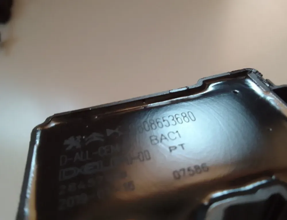 OPEL Grandland X 1 generation (2017-2023) Bobine d'allumage haute tension 9808653680 34828037