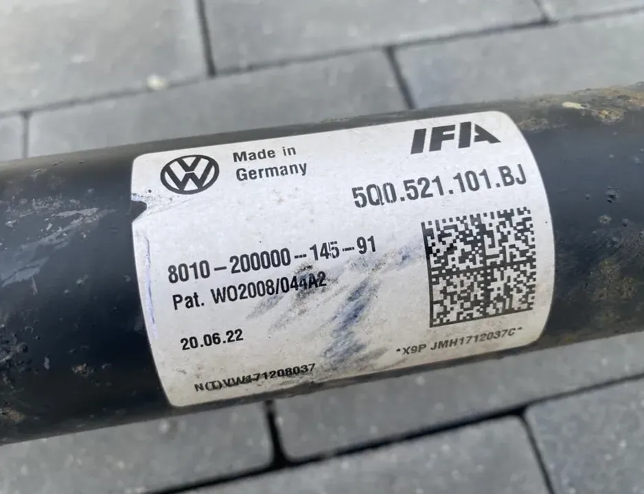 Cupra Arbre de transmission 5Q0521101BJ 35138793