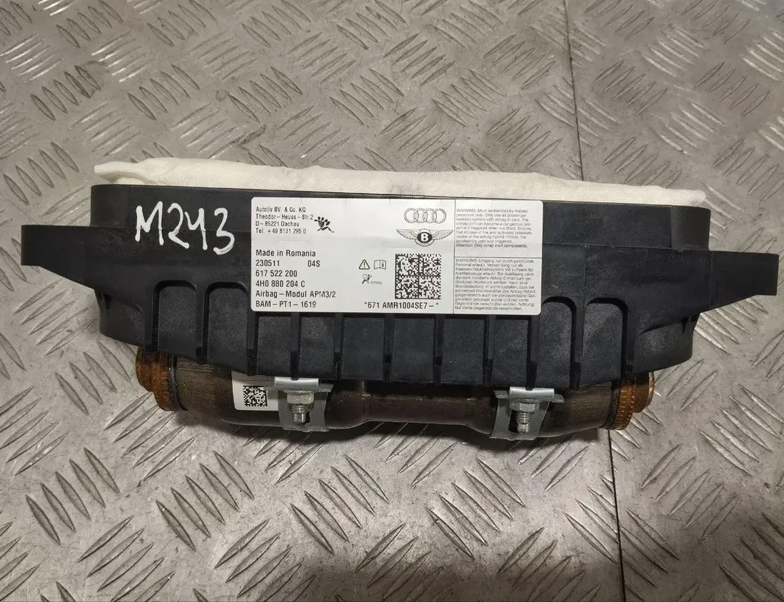 AUDI A8 D4/4H (2010-2018) Airbag tableau de bord SRS 4H0880204C 23842627