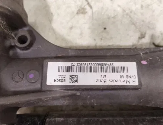 MERCEDES-BENZ EQS 1 generation (2021-2023) Crémaillère de direction 2974609900 34993693