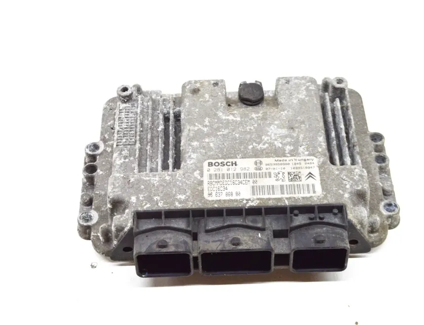 PEUGEOT Expert 2 generation (2007-2020) Calculateur d'unité de commande du moteur 0281012982,9663786880 14230827