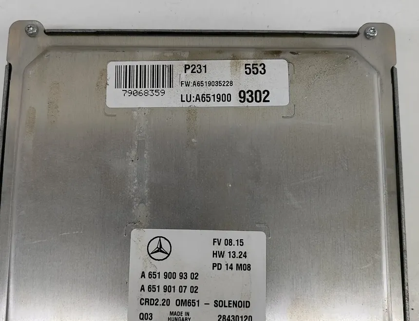 MERCEDES-BENZ Vito W639 (2003-2015) Calculateur d'unité de commande du moteur A6519010702,A6519035228,28430120,A6519009302 25302174