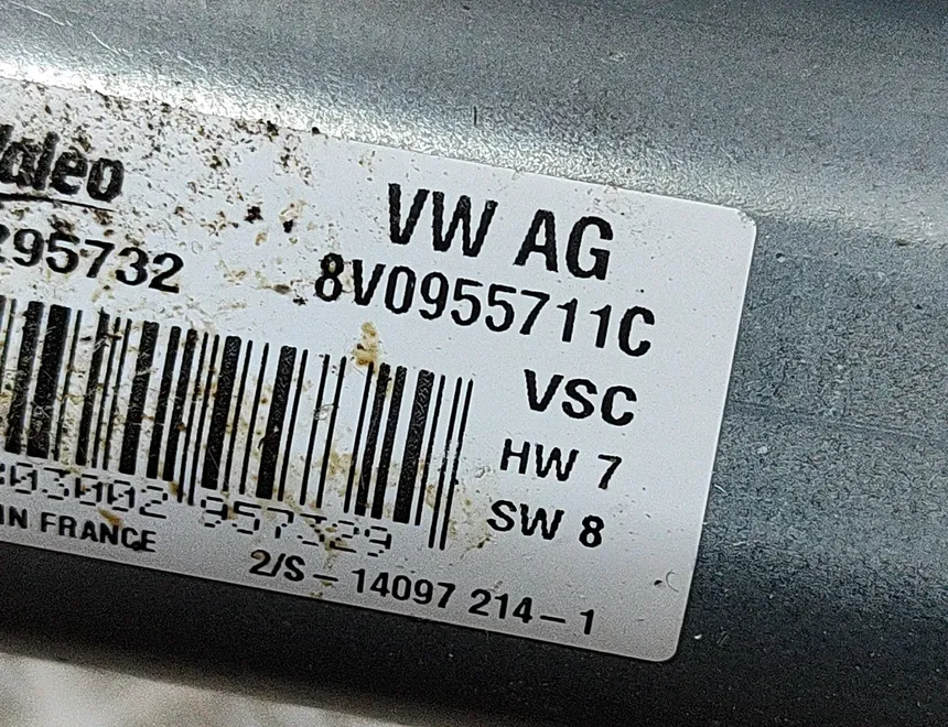 AUDI Q4 Sportback e-tron 1 generation (2021-2024) Moteur d'essuie-glace de hayon 8V0955711C 25748183