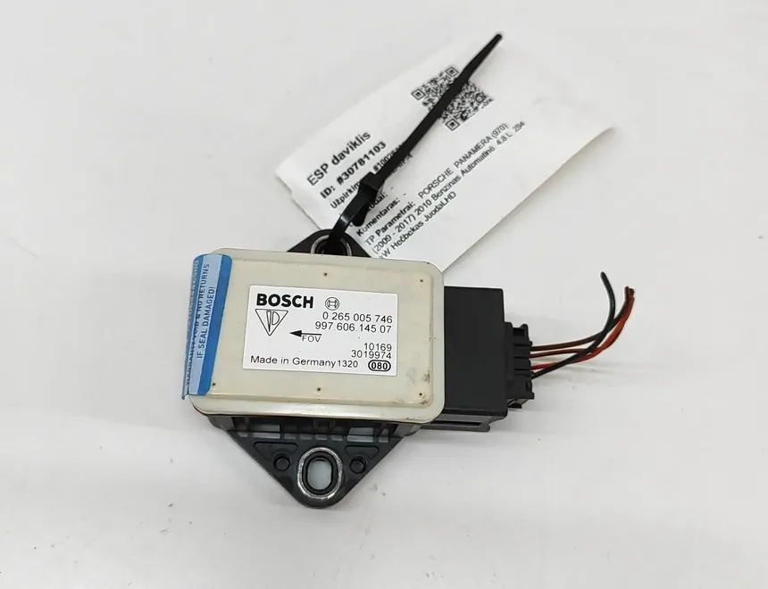 PORSCHE Panamera 970 (2009-2016) Capteur ESP 0265005746,99760614507 30781103