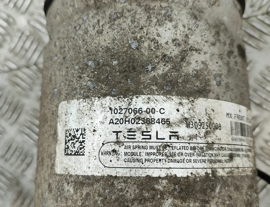 TESLA Model X 1 generation (2015-2024) Amortisseur pneumatique avant droit 1027066-00-C 31649042