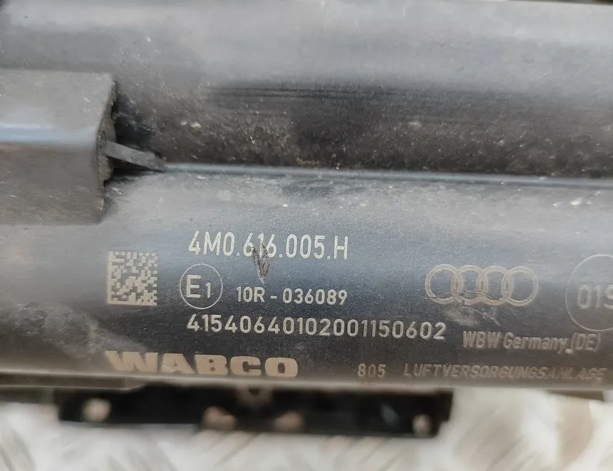 AUDI Q7 4M (2015-2024) Compresseur de suspension 26071634,443020300,4M0616005H 31944125