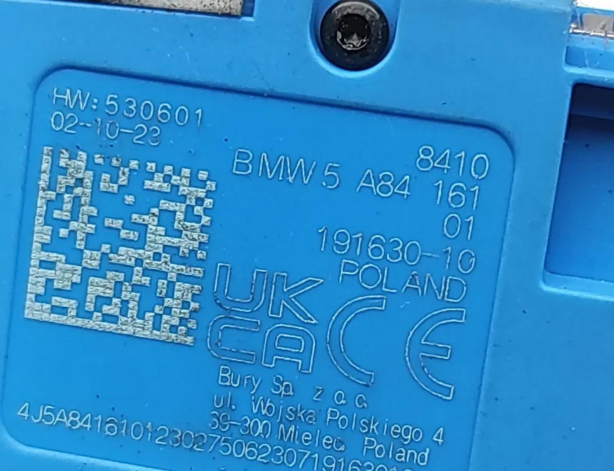 BMW iX3 1 generation (G08) (2020-2024) USB 5A84161 33341715