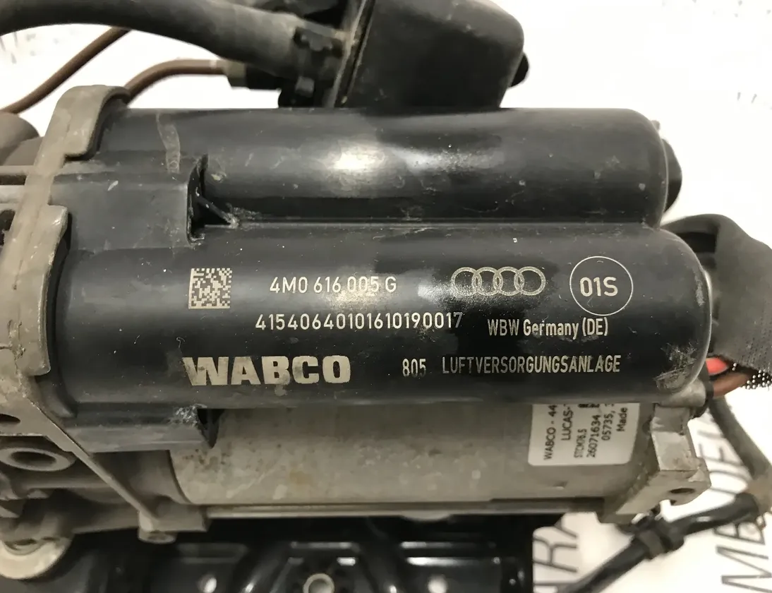 PORSCHE Cayenne 958 (2010-2018) Compresseur de suspension 4m0616005g 12112794