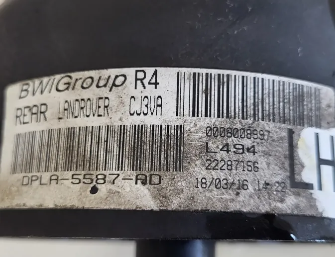 LAND ROVER Range Rover Sport 2 generation (2013-2022) Amortisseur pneumatique avant gauche CJ3VA 31725095