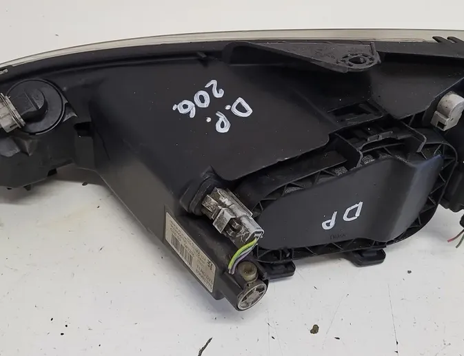 PEUGEOT 206 1 generation (1998-2009) Phare avant droit 9628666780 34496131