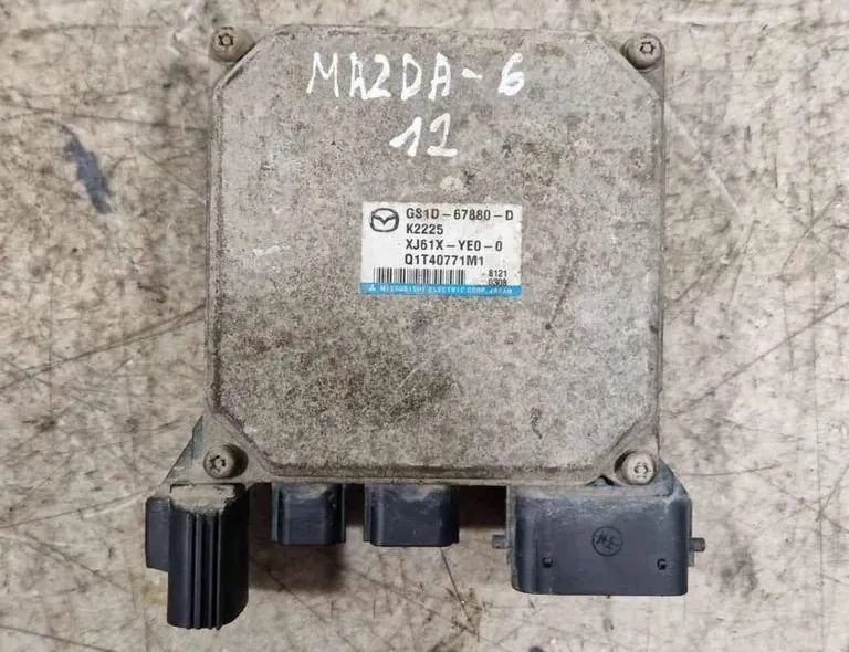 MAZDA 6 GJ (2012-2024) Calculateur de direction assistée Q1T40771M1,K2225,GS1D67880D,XJ61XYE00 34677662