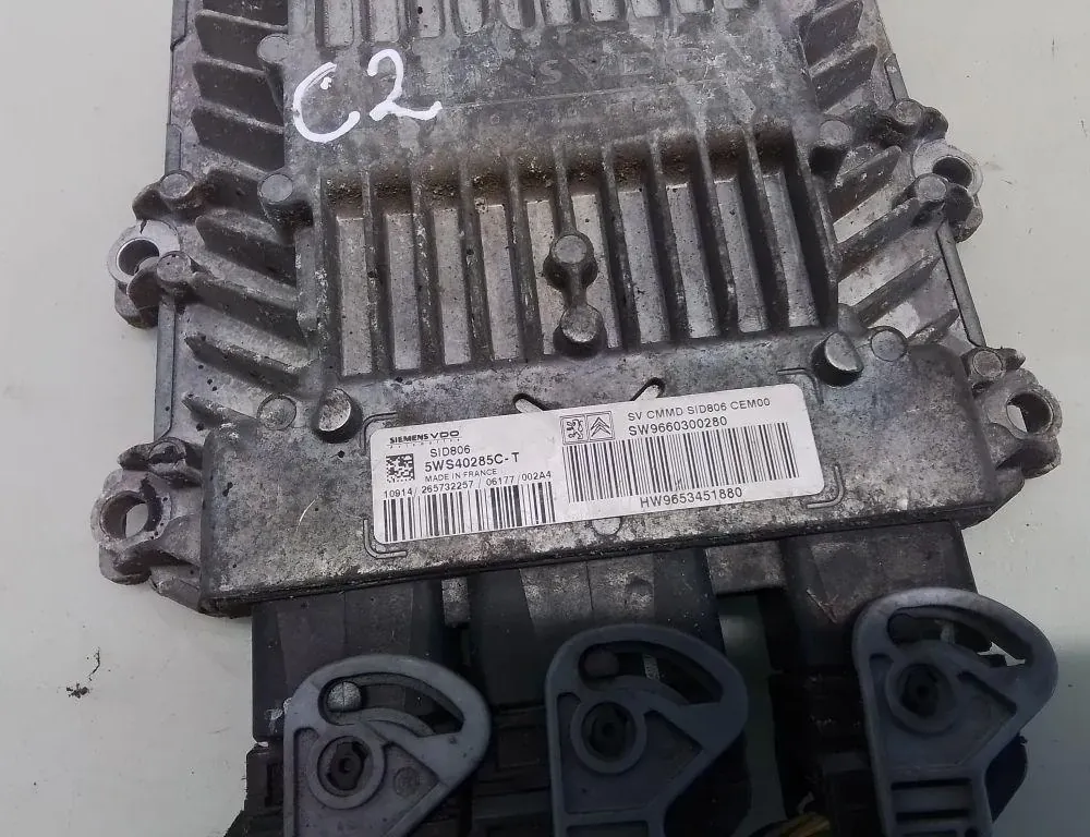 CITROËN C2 1 generation (2003-2009) Calculateur d'unité de commande du moteur 5WS40285CT,9660300280 35057554
