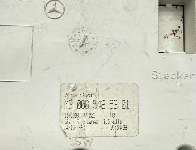 MERCEDES-BENZ Sprinter 1 generation (903) (1995-2006) Compteur de vitesse 0005425301,110008247003 34145564