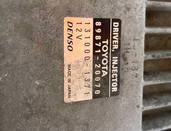 TOYOTA Corolla Verso 1 generation (2001-2009) Calculateur d'injecteurs de carburant 8987120070 33210696