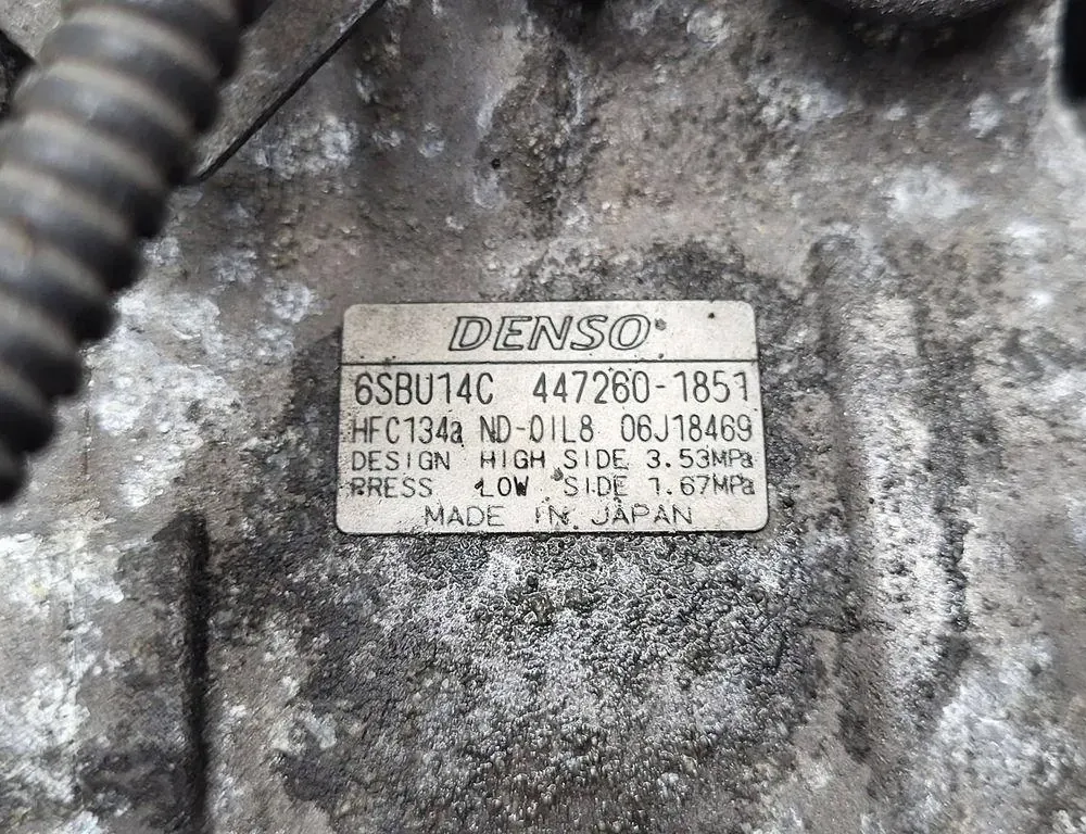 BMW 1 Series E81/E82/E87/E88 (2004-2013) Pompe de climatisation 6SBU14C 35119850