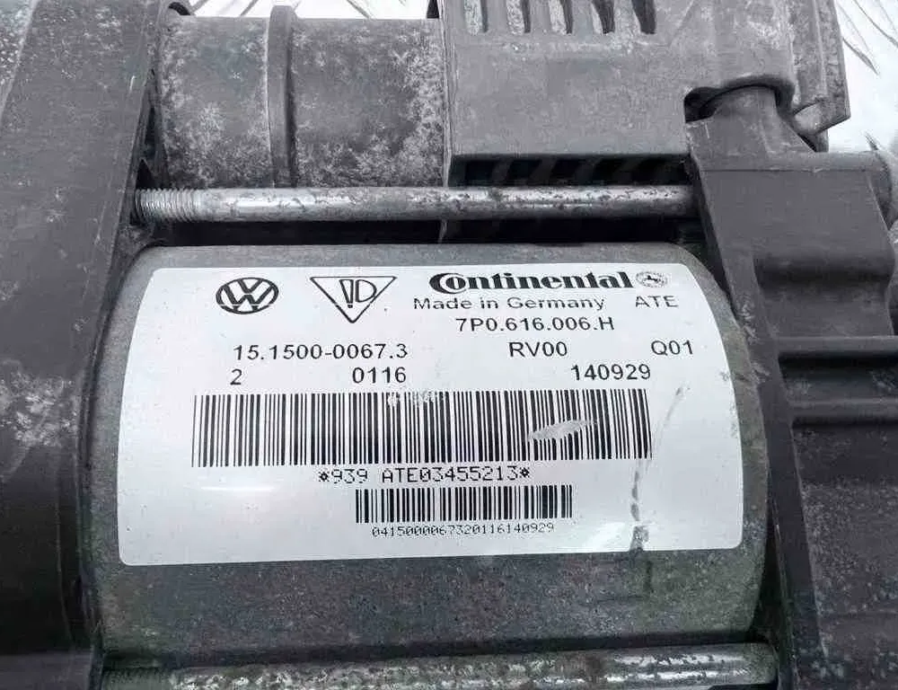 PORSCHE Cayenne 958 (2010-2018) Compresseur de suspension 15150000673,ATE03455213,7P0616006H 32734775