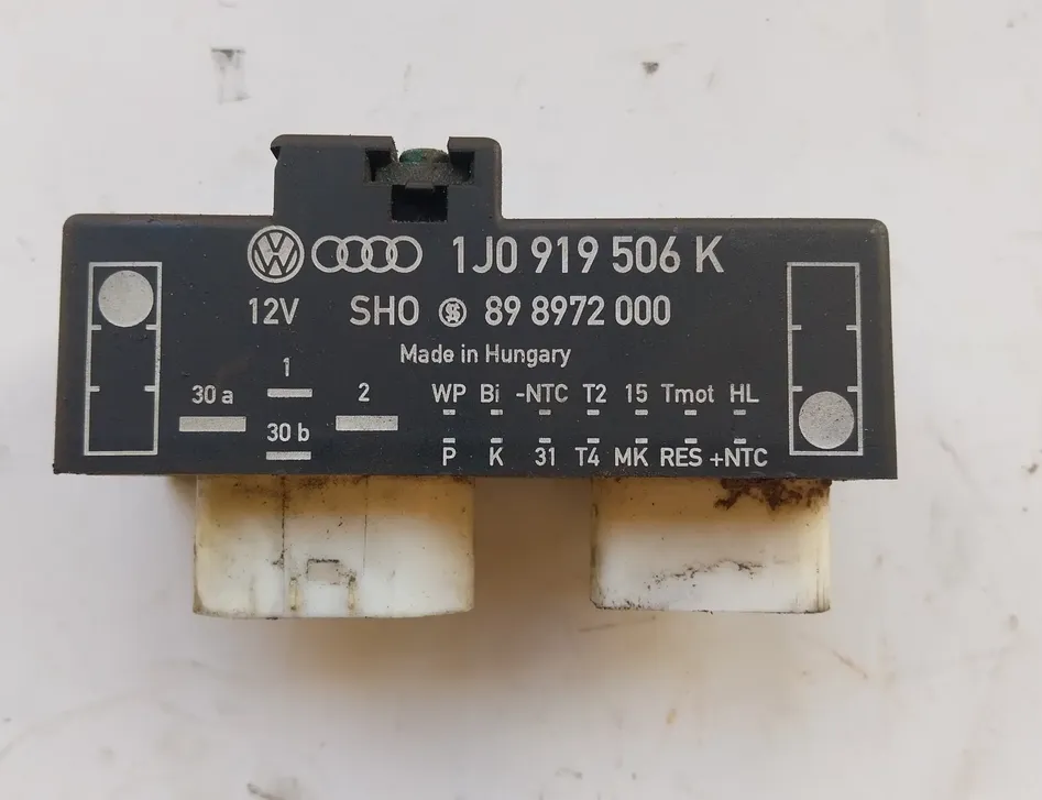 VOLKSWAGEN Golf 4 generation (1997-2006) Relais du ventilateur de refroidissement 1J0919506K,1J0919506K,898972000,898972000,Coolantfanrelay 26805913