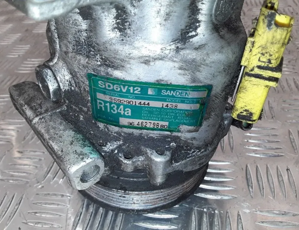 PEUGEOT 206 1 generation (1998-2009) Pompe de climatisation 9646279880,1438,SD6V12 11575192