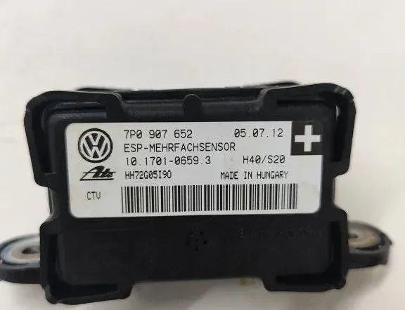 PORSCHE Cayenne 958 (2010-2018) Capteur d'accélération 10170106593,7P0907652 30565927