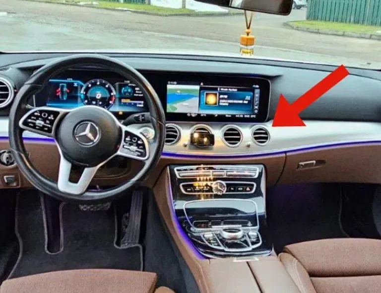 MERCEDES-BENZ E-Class W213/S213/C238/A238 (2016-2024) Bouches d'aération de la console centrale A2138307800 34774341