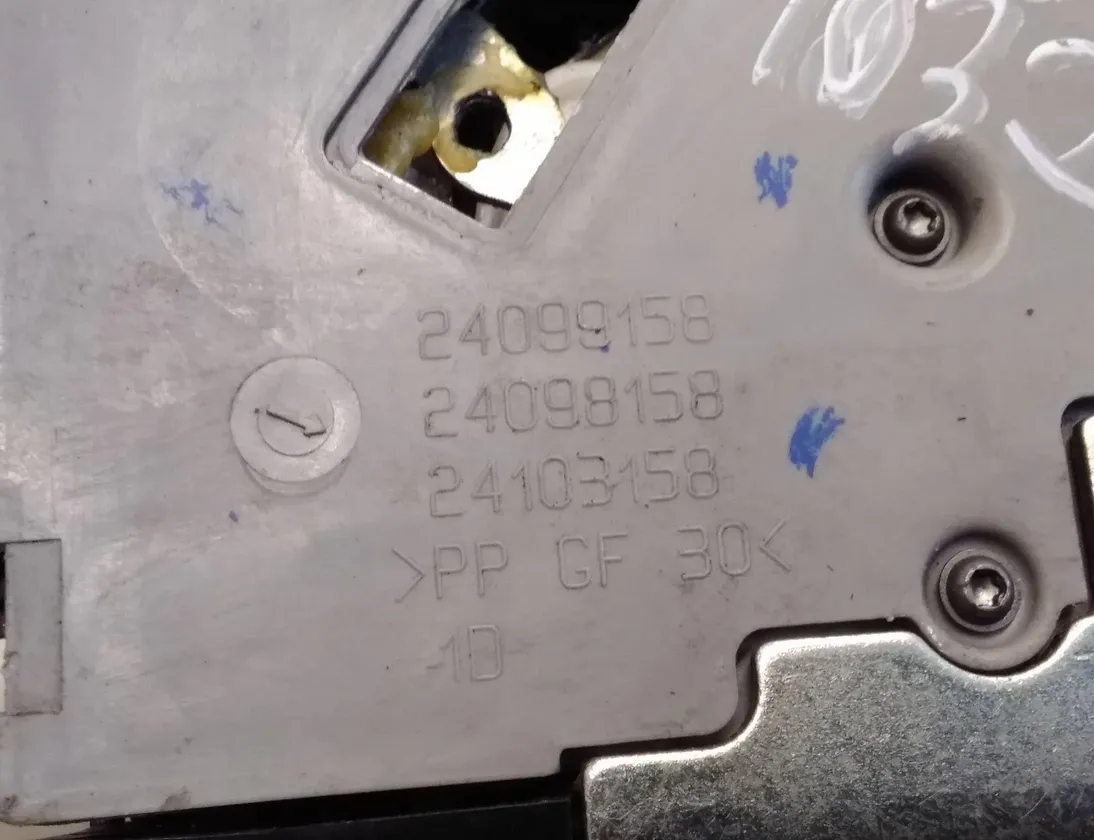 CITROËN C4 Picasso 1 generation (2006-2013) Serrure de porte arrière droite 24099158 27633956