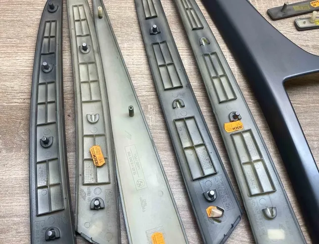 BMW X5 E53 (1999-2006) Kit de bandes de garniture intérieure 8268652,8245985,RHD 34301095