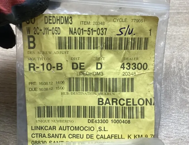 MAZDA MX-5 NA (1990-1998) Kit de vis de roue NA0151037,NA0151037 34431301