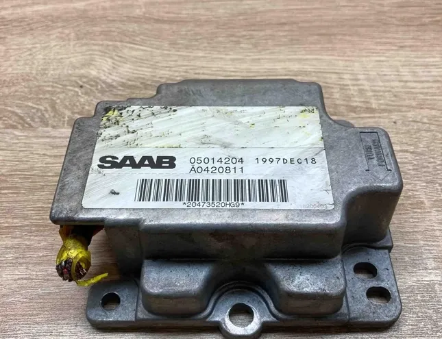 SAAB 9-5 1 generation (1997-2010) Unité de contrôle de sécurité 05014204,WithPlugs 34363296