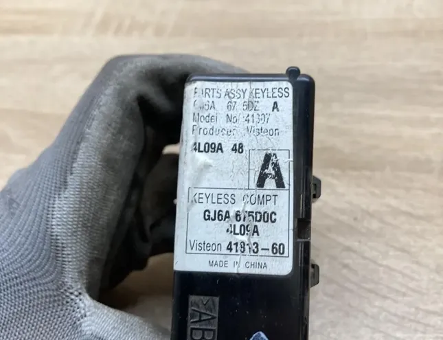 MAZDA 6 GG (2002-2007) Unité de contrôle du signal d'alarme 90LP0247,GJ6A675DZ,90LP0247 34279766