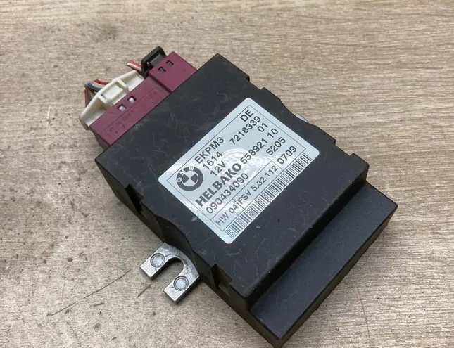 BMW 1 Series E81/E82/E87/E88 (2004-2013) Unité de commande de pompe à carburant 7218339,55892110 34437358