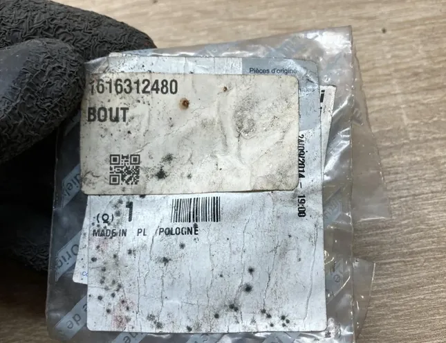 MERCEDES-BENZ Sprinter 1 generation (903) (1995-2006) Pince à ressort 1616312480 34436075