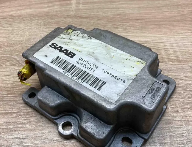 SAAB 9-5 1 generation (1997-2010) Unité de contrôle de sécurité 05014204,WithPlugs 34363296