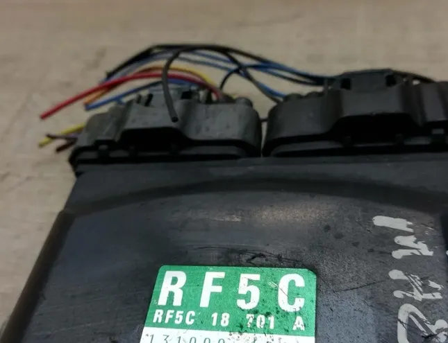 MAZDA 6 GG (2002-2007) Calculateur d'unité de commande du moteur rf5c18701a,1310001241 34419022
