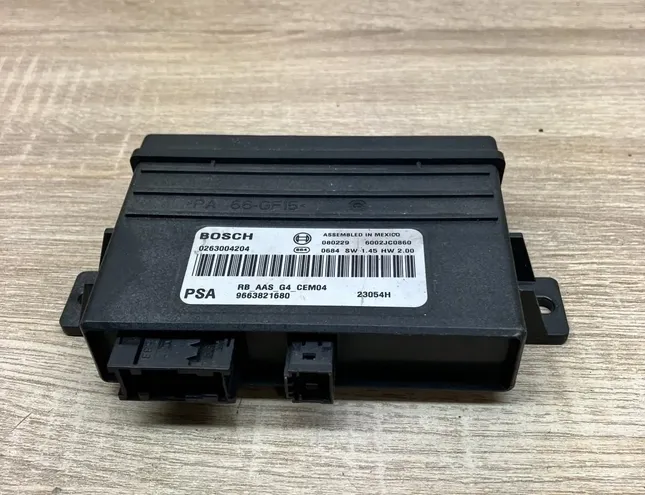 CITROËN C4 Picasso 1 generation (2006-2013) Unité de contrôle de distance de stationnement PDC 9663821680,6002JC0860,0263004204 34296513