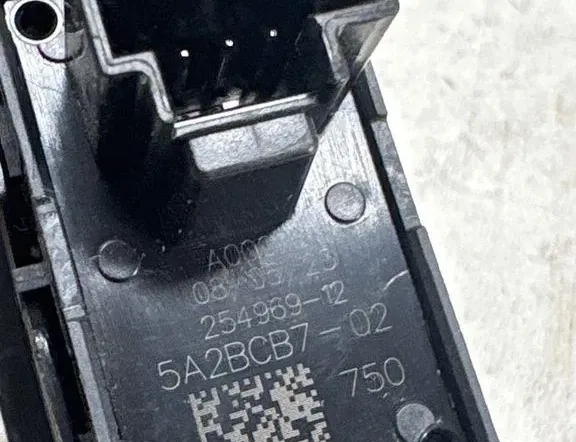 BMW iX I20 (2021-2024) Commutateurs de commande du siège gauche 5A2BCB7 35051237