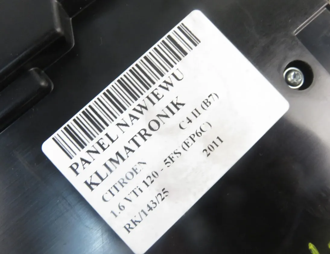 CITROËN C4 2 generation (2010-2024) Unité de climatisation 9666027477 28818800