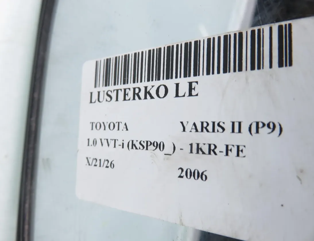 TOYOTA Yaris 2 generation (2005-2012) Rétroviseur latéral gauche 34480996