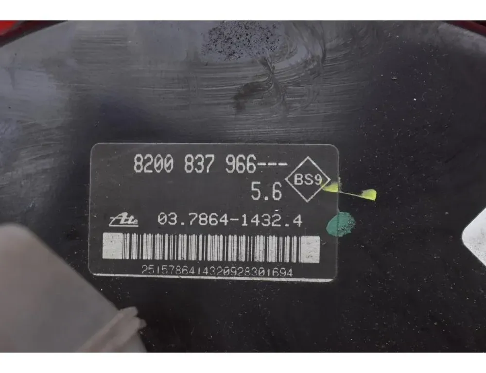 RENAULT Modus 2 generation (2007-2012) Réservoir de liquide de frein 8200837966 28309645