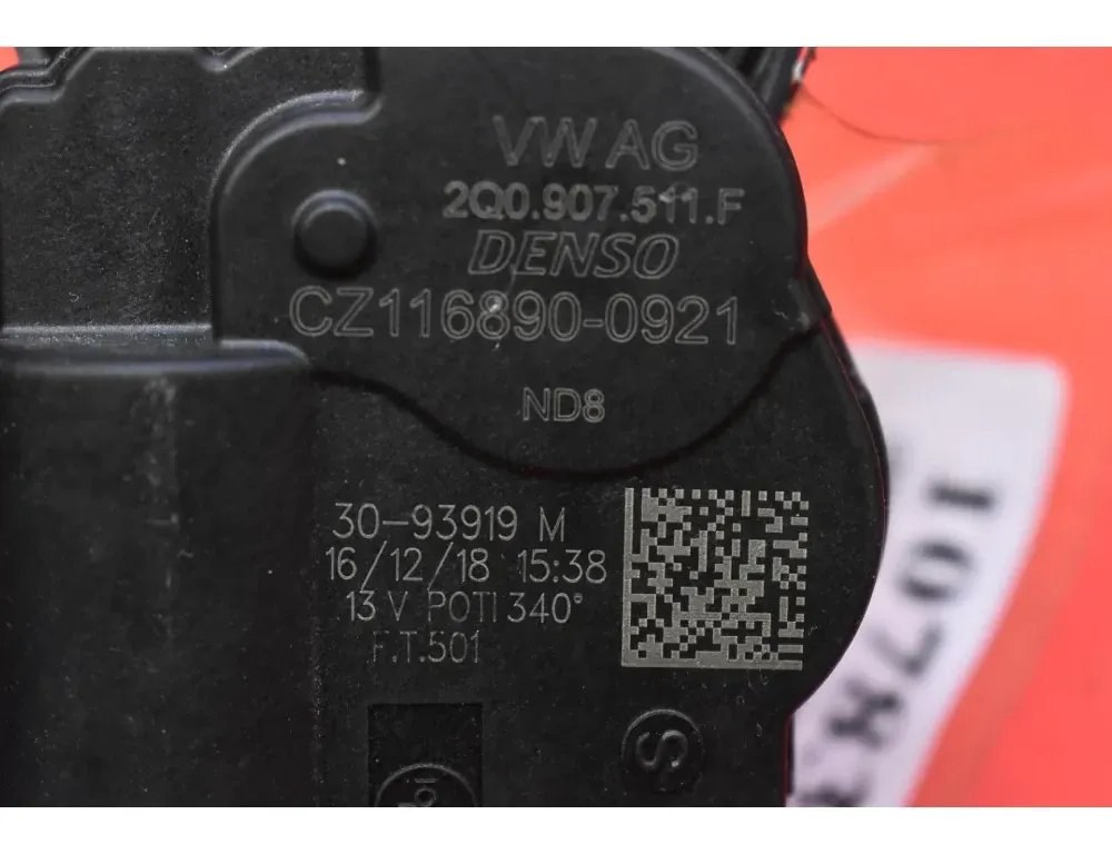 SKODA Octavia 3 generation (2013-2020) Actionneur de moteur de volet de chauffage intérieur 2Q0907511F 35530604