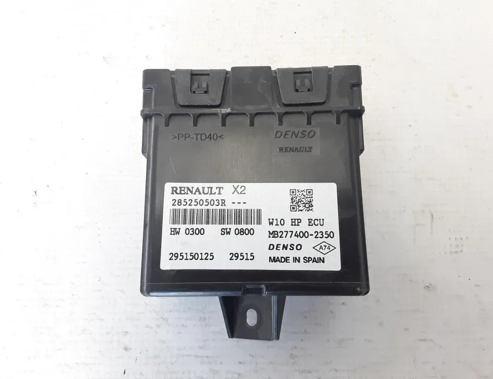 RENAULT Zoe 1 generation (2012-2023) Autres unités de contrôle 285250503R 22317114