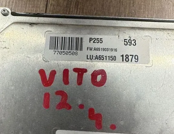 MERCEDES-BENZ Vito W639 (2003-2015) Calculateur d'unité de commande du moteur 28254848,A6511501879,A0054469640 34561779
