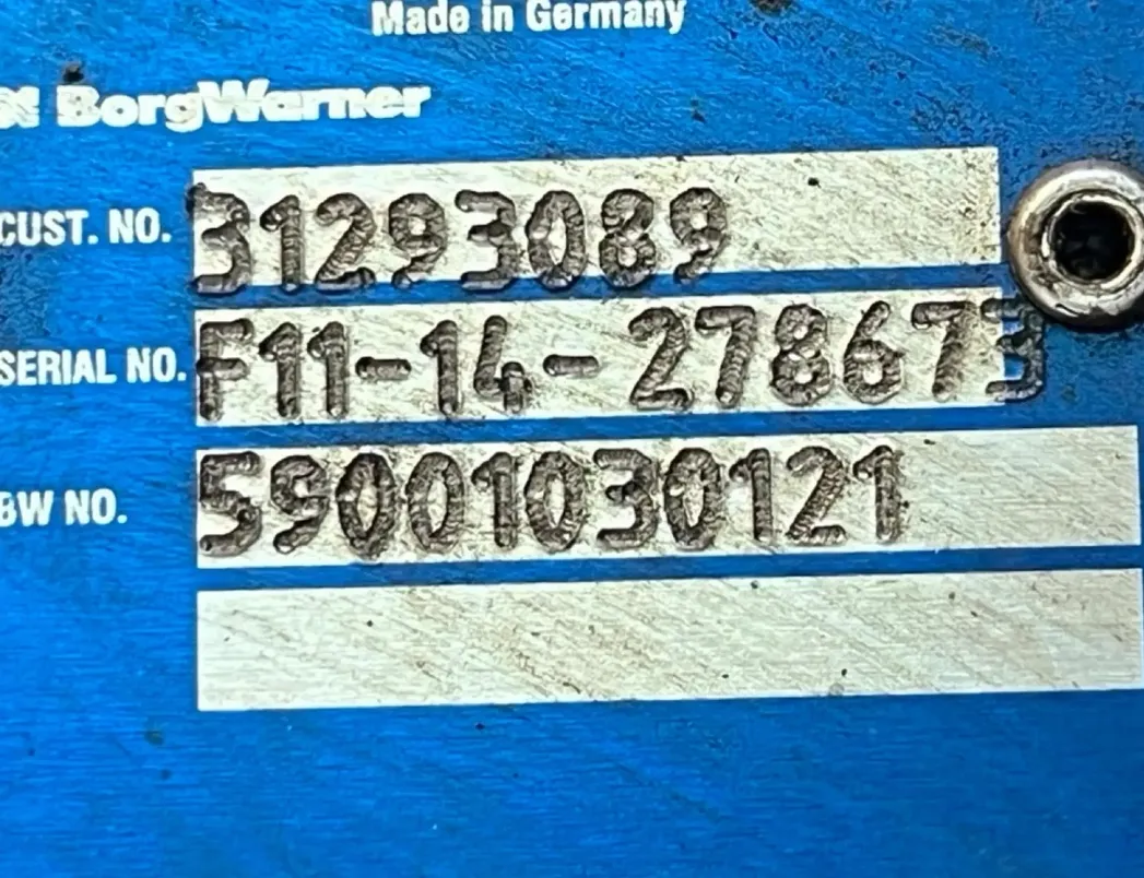 VOLVO V60 1 generation (2010-2020) Électrovanne 31293089 30153646